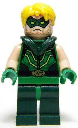 LEGO Minifigure-Green Arrow-Super Heroes / Justice League-SH153-Creative Brick Builders